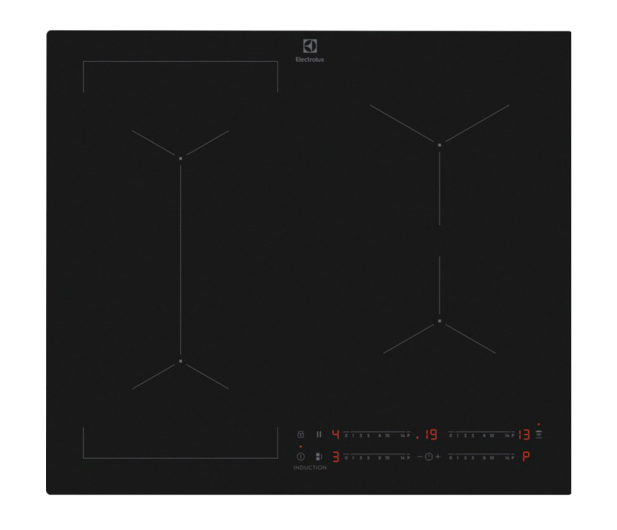 Electrolux EIV63449CT SaphirMatt SlimFit Hob2Hood Bridge Czarny mat - 1531729 - zdjęcie